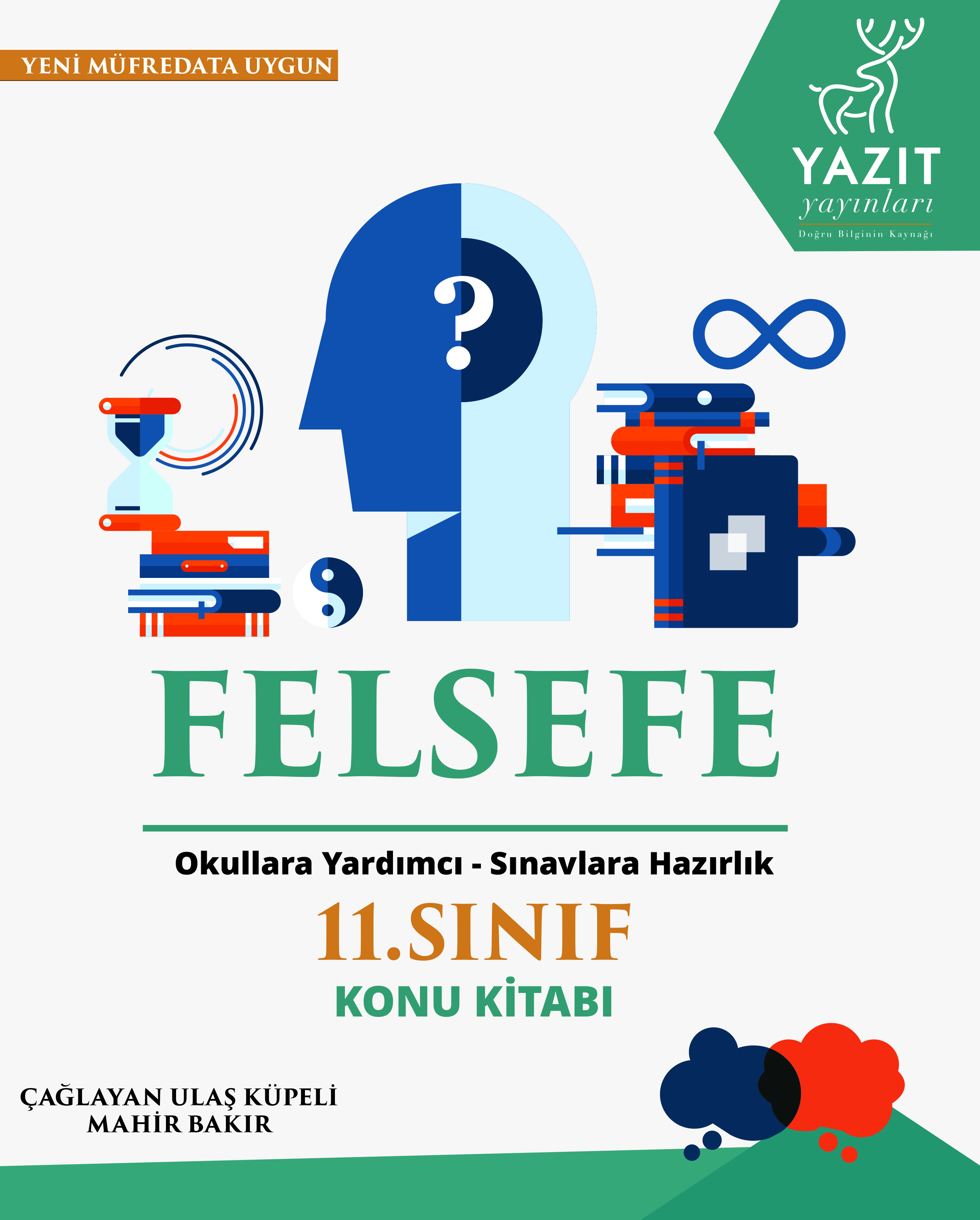 11. Sınıf Felsefe Konu Kitabı YENİ kapak görseli